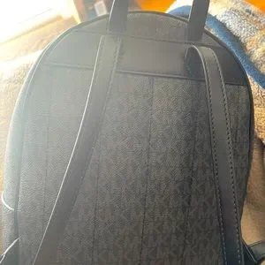 Michael Kors back pack in black. It has only been carried about 4 months. Michael Kors Jaycee XS Mini Convertible Backpack, MK  main image 3